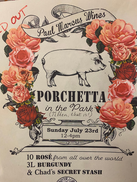 PAST EVENT Porchetta in the Park